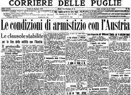 L'Austria firma l'armistizio con l'Italia
