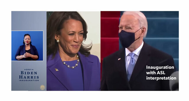 President Joe Biden mandates that an ASL translator will be present at all press briefings