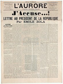 The Publication of J’Accuse