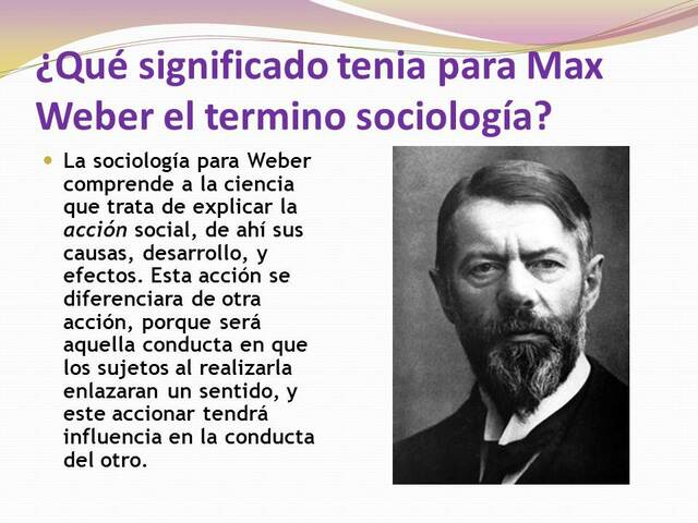 Max Weber - Sociólogo.