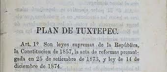 Plan de Tuxtepec
