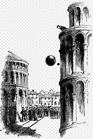 Galileo’s Leaning Tower of Pisa experiment
