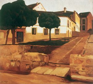 Street In Avila