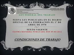 Ley Federal del Trabajo de 1931.