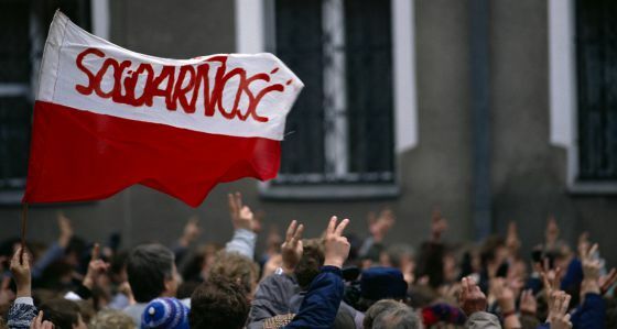Movimiento Solidaridad, en Polonia.