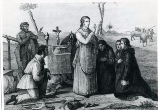 First Public Catholic Mass (Fr James Dixon)