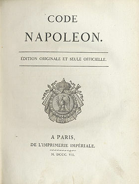 El Código Napoleónico