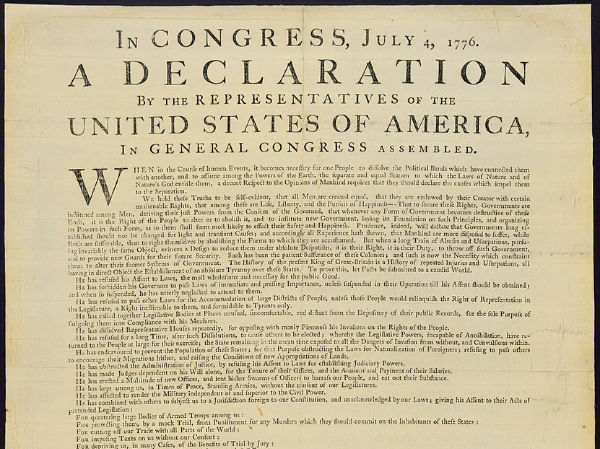 All men are created equal