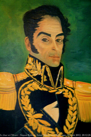 Simon Bolivar arrives at Merida, Venezuela