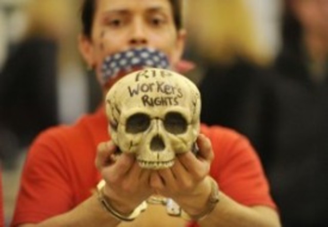 Anti-Mubarak protests continue despite the government’s decision to raise salaries and pensions by 15%.