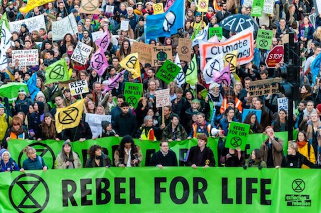 Rebellion movement in London