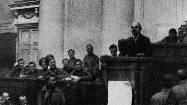 Exposició de les Tesis d’Abril de Lenin