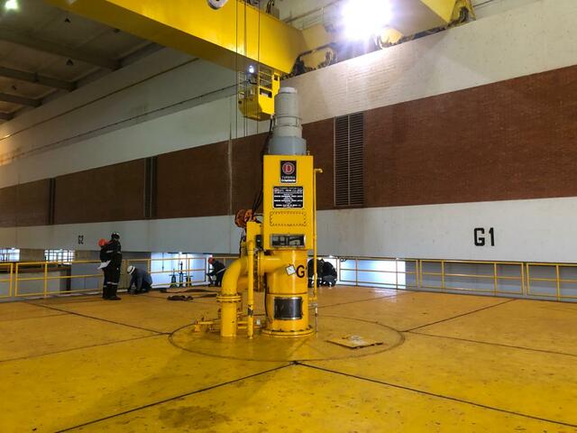 Parada da máquina UG01