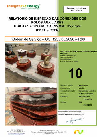 RT.1255.010-R00- Inspeção das conexões dos polos auxiliares