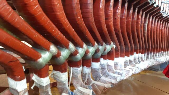 Amarrações das barras de fundo