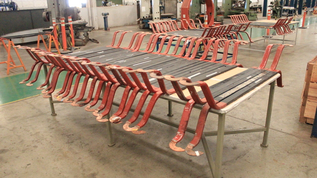 Reisolação de 37 barras em fábrica