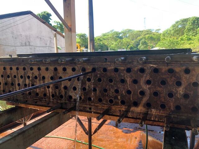 Limpeza, varetamento e teste hidrostático dos trocadores de calor