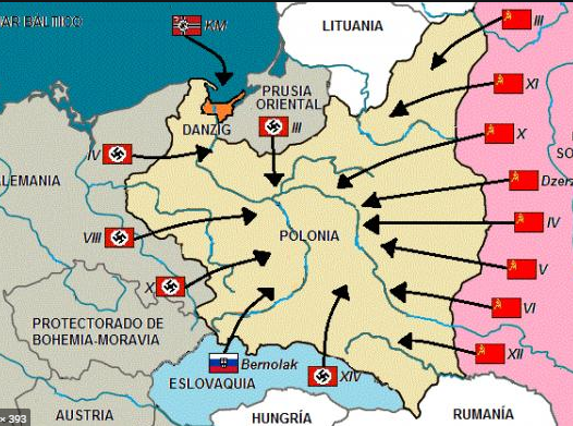 Alemania invade Polonia