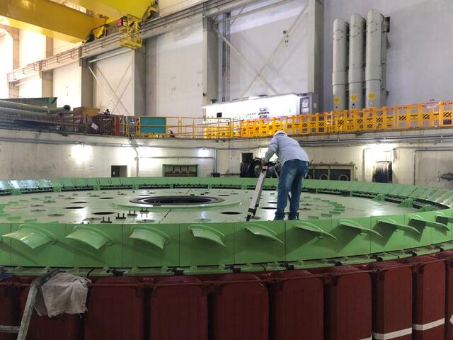 Topografia - Análise da base do estator principal