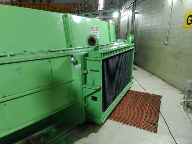 Montagem dos trocadores de calor