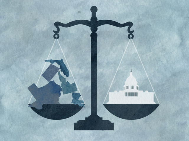 Debate over Federal vs. State Authority