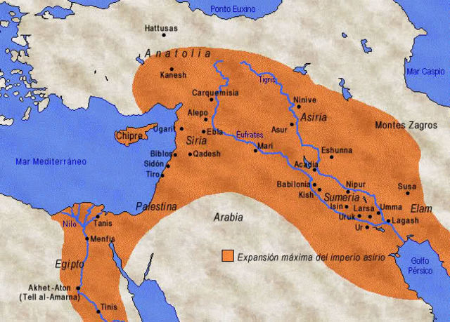 Imperio Asirio y Persa