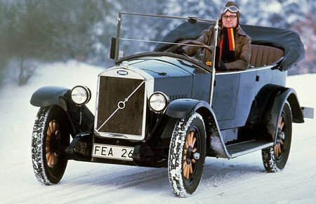 El primer coche de la marca VOLVO
