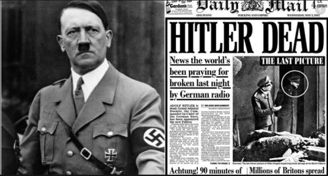 Con las tropas soviéticas en las afueras de Berlín, Hitler se suicida