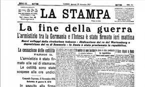 Fine della 1° Guerra Mondiale