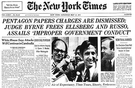 Pentagon papers leaked