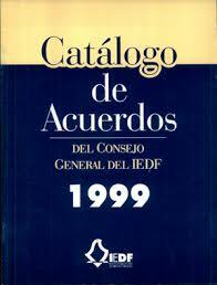 integración del Consejo General del IEDF.