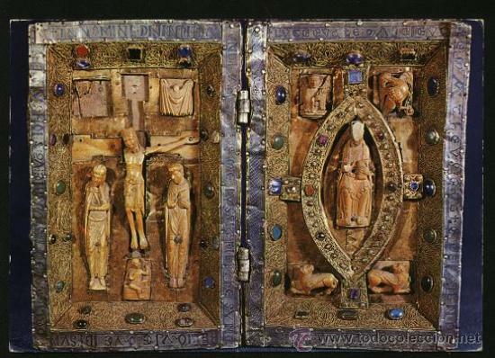 Díptico del obispo Don Gonzalo. (Pertenecía a la cámara santa de Oviedo).