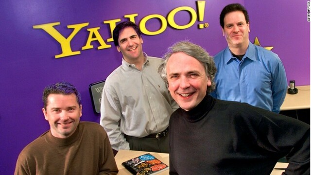 Broadcast.com was acquired by Yahoo for $5.7 billion in Yahoo! stock.