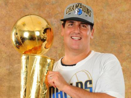 Mark Cuban and the Dallas Mavericks defeated the Miami Heat for the NBA title.