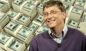 Bill Gates produced $4 Billion dollars in 2017.