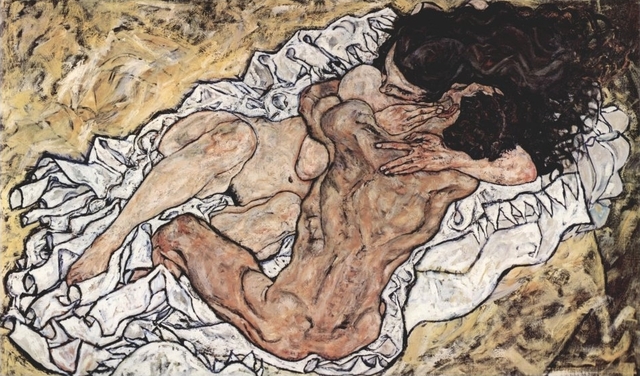 Egon Schiele, Abbraccio