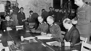 La rendición incondicional de Alemania