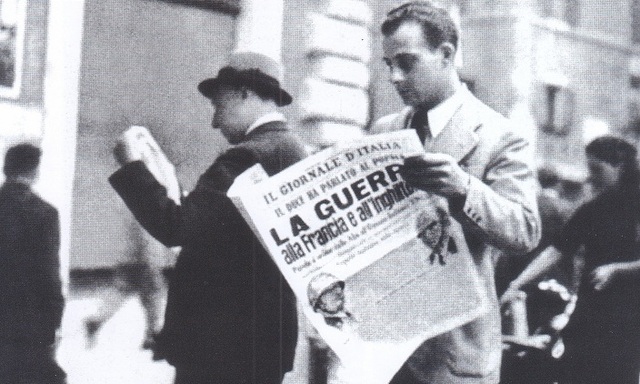 Scoppio Seconda Guerra Mondiale