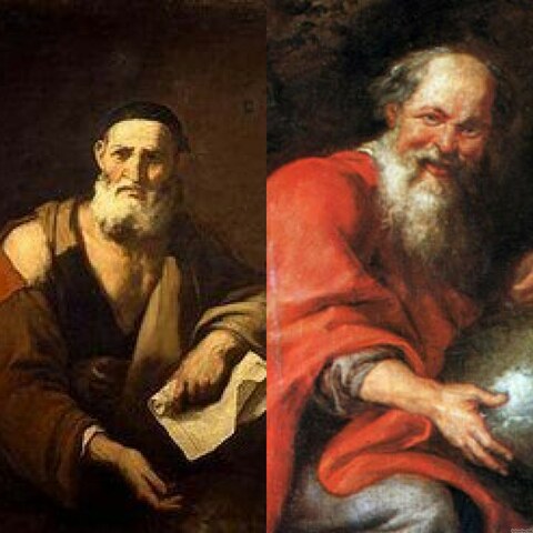 ATOMISMO MECANICISTA (LEUCIPO Y DEMÓCRITO)