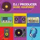 Depositphotos 57083623 stock illustration dj producer music maker equipment   copia