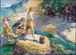 European settlers come and share christian traditions