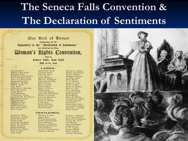 Declaración Seneca Falls