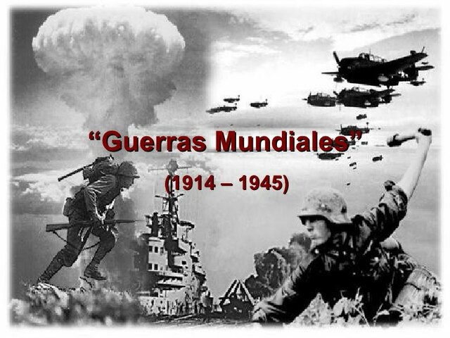 1935 - Guerras mundiales