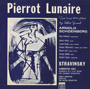 Schoenberg- Pierrot Lunaire (1912)