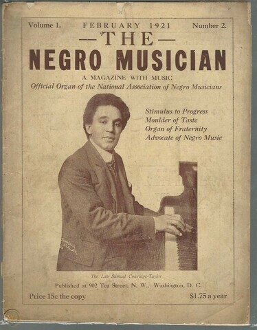 National Association of Negro Musicians Founded (1919)