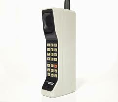 1983 - The evolution of the cell phone reaching the shelves