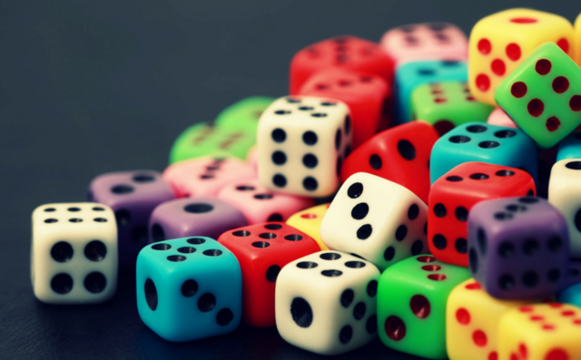 la probabilidad comienza por un juego de dados