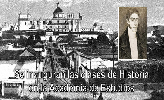Eliminación de la Universidad de Guatemala y comienzo de la Academia de Estudios.