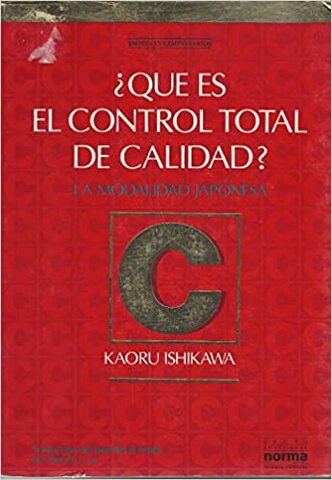 Ishikawa publica su libro "¿Qué es el control total de calidad?: La modalidad japonesa"