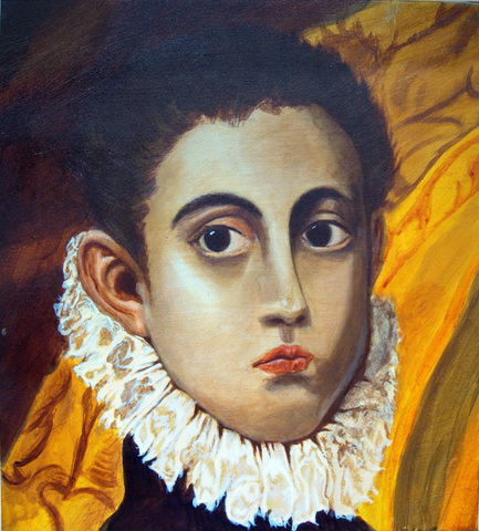 Nacimiento del hijo de El Greco, Jorge Manuel